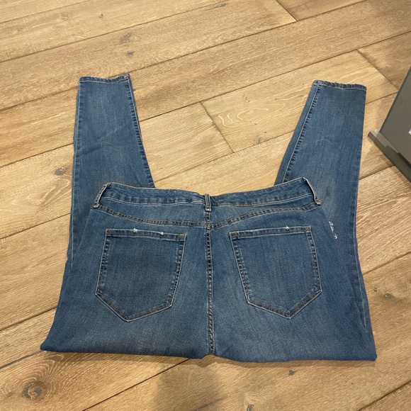 Frayed Jeans High Rise Skinny in 32 - Picture 4 of 5